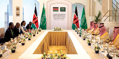 وزير الخارجية السعودي يلتقي بنظيره الكيني في أول اجتماع للجنة المشاورات السياسية بين البلدين لتعزيز التعاون والشراكة الثنائية