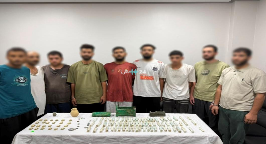 سقوط تشكيل عصابي لتهريب 118 قطعة أثرية بالقليوبية