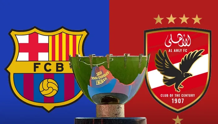 موعد مباراة الأهلى القادمة ضد برشلونة 2026 والقناة المجانية الناقلة