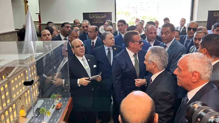 وزير العدل يفتتح محكمة بورفؤاد الجزئية الجديدة لتطوير الخدمات القضائية
