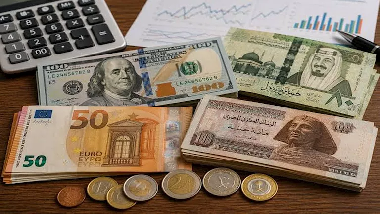تراجع أسعار 6 عملات عربية في تعاملات اليوم 3 أغسطس 2026