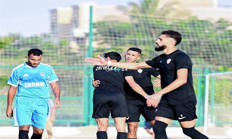 الزمالك يوجه رسالة قوة برباعية في شباك أورانج بـثاني ودياته