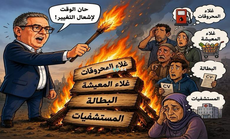 غضب شعبي عارم في الشارع المغربي جراء ارتفاع أسعار المحروقات وقرارات أخنوش التي تزيد من المعاناة