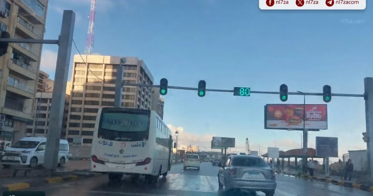 أمطار متفاوتة تتسبب في هطول غزير على الإسكندرية ومناطق من الشمال خلال اليوم الأربعاء