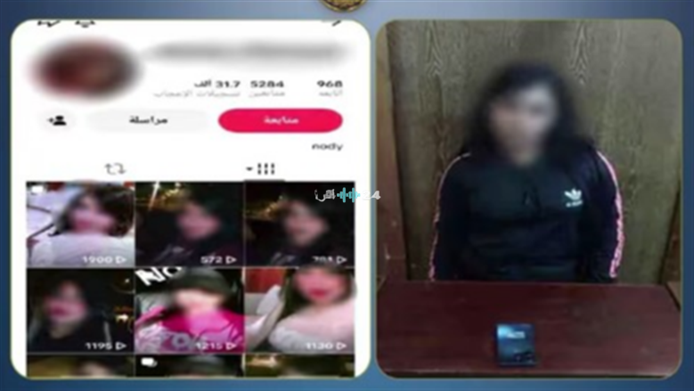 سقوط صانعة محتوى في الإسكندرية نشرت فيديوهات خادشة للحياء لزيادة المشاهدات وتحقيق أرباح مادية طائلة