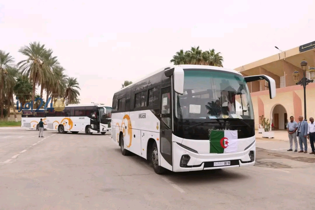 ورقلة تتسلم حصة الحافلات وسط استياء السكان