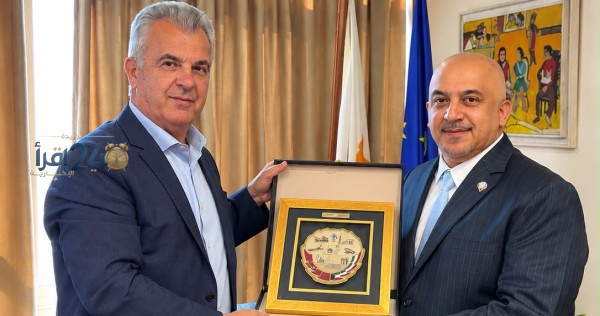 سفير الكويت لدى قبرص يبحث مع وزير العدل تعزيز التعاون القانوني والقضائي بين البلدين