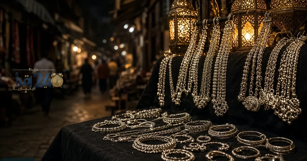 سعر الفضة في مصر يشهد ارتفاعًا حيث تربح الأونصة 70 سنتًا والجرام من الفضة عيار 999 يبقى عند 103