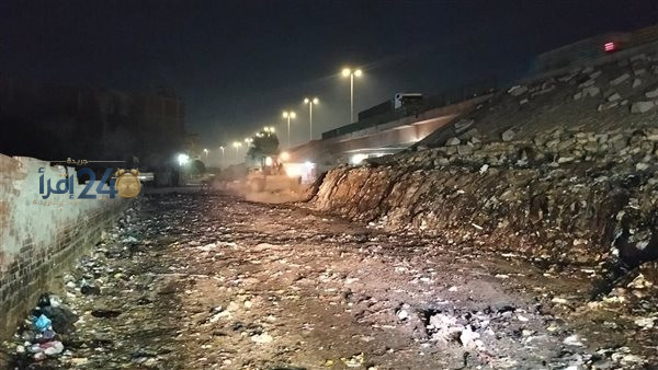 حملة لإزالة 2000 طن من المخلفات من أسفل دائري صفط اللبن
