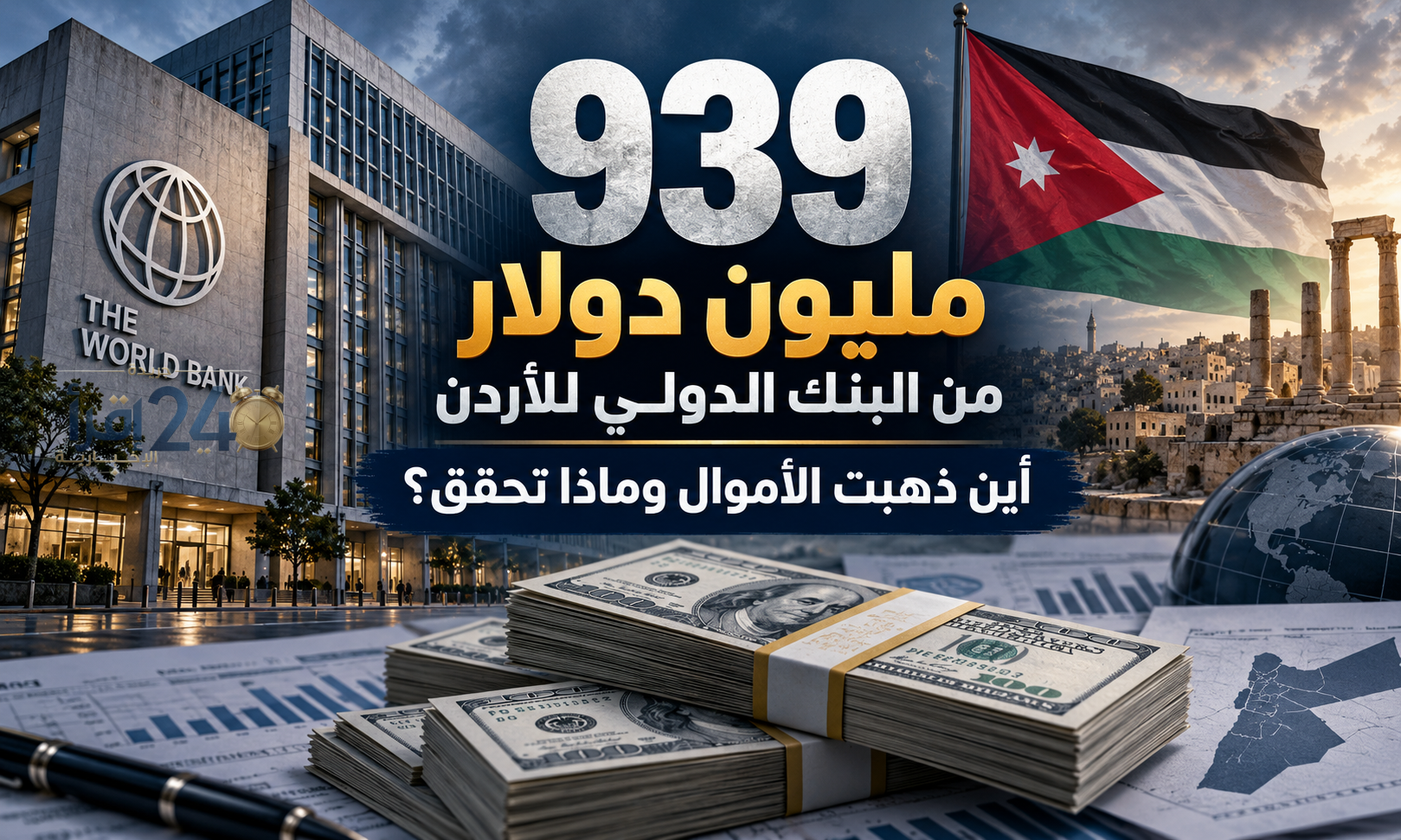 تقرير خاص 939 مليون دولار من البنك الدولي للأردن: وجهة الأموال وإنجازات البرامج التنموية