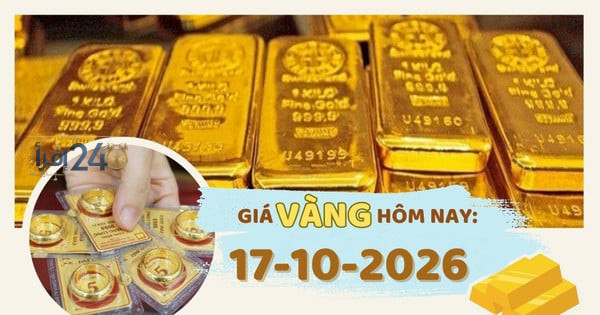 أسعار الذهب اليوم 17 أكتوبر تتراجع في شركة SJC بانخفاض قدره 300 ألف دونغ فيتنامي للأونصة