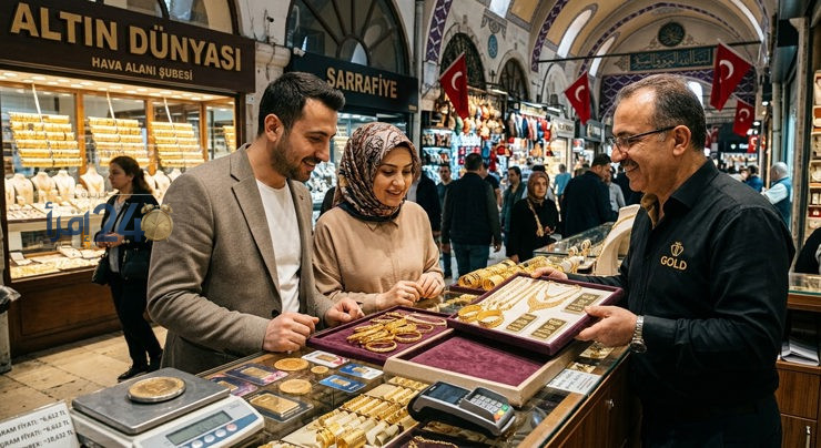 أسعار الذهب في تركيا تشتد حركتها مع تحديثات العيارات وسعر الليرة