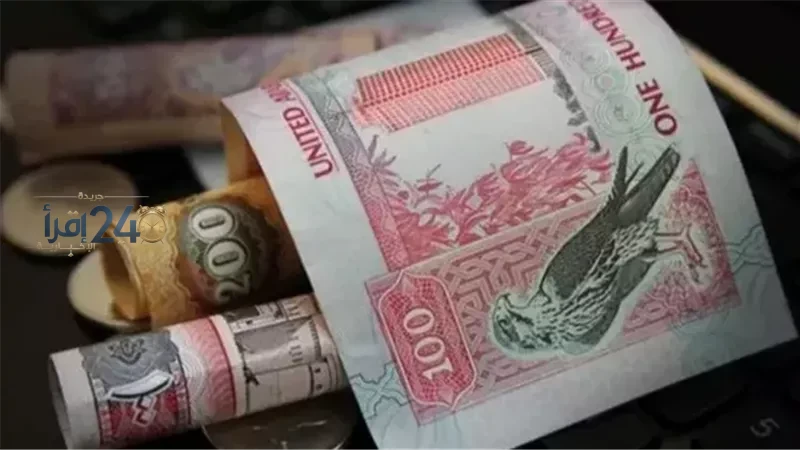 ارتفاع سعر الدرهم الإماراتي مقابل الجنيه المصري بحسب البنك المركزي