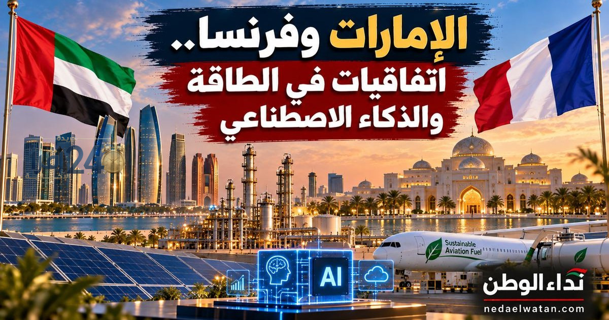 إمارات وفرنسا تتفقان على توقيع اتفاقيات في مجال الذكاء الاصطناعي