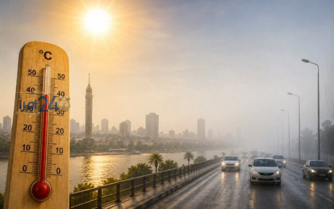 حالة الطقس غدًا الثلاثاء تشمل أمطارًا رعدية وشبورة مائية مع تحذيرات من ارتفاع نشاط الرياح