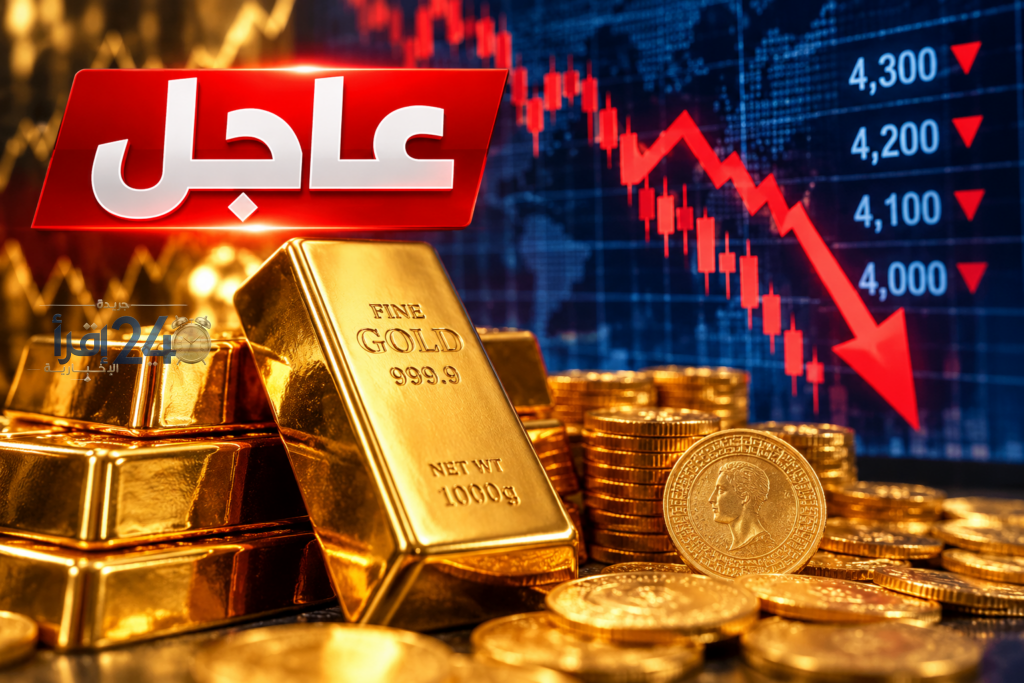هبوط أسعار الذهب اليوم وتراجع أونصة الذهب إلى ما دون 4100 دولار وتأثيره على الاقتصاد التركي