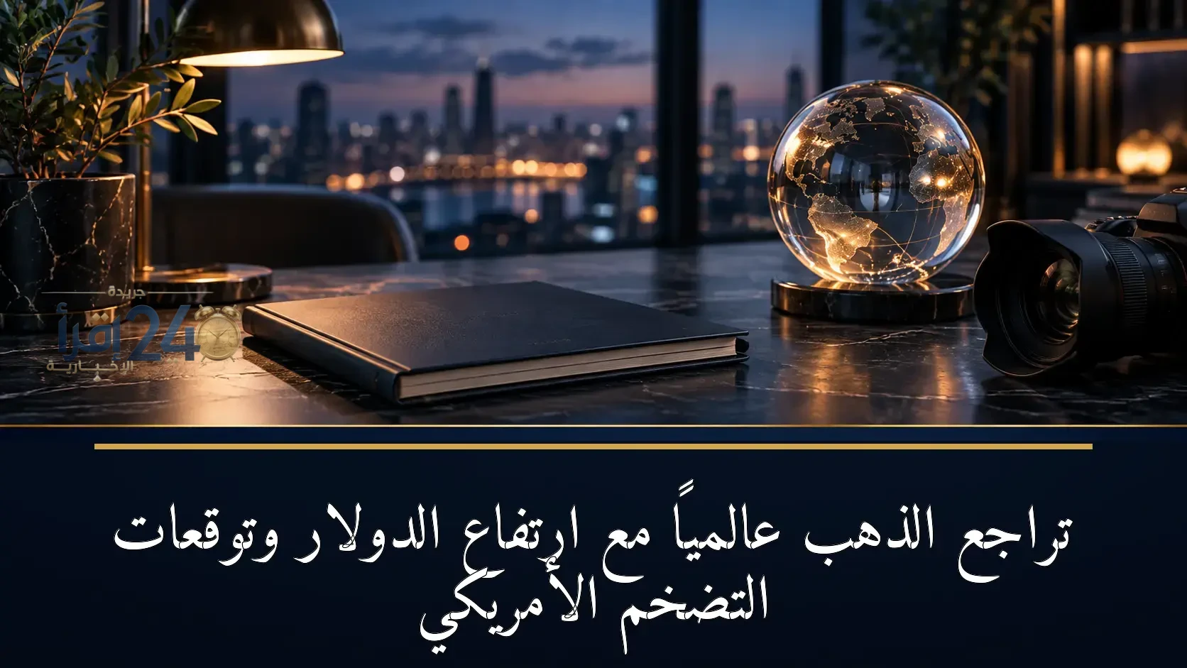 تراجع أسعار الذهب عالمياً مع تصاعد قوة الدولار وترقب المستثمرين لارتفاع التضخم