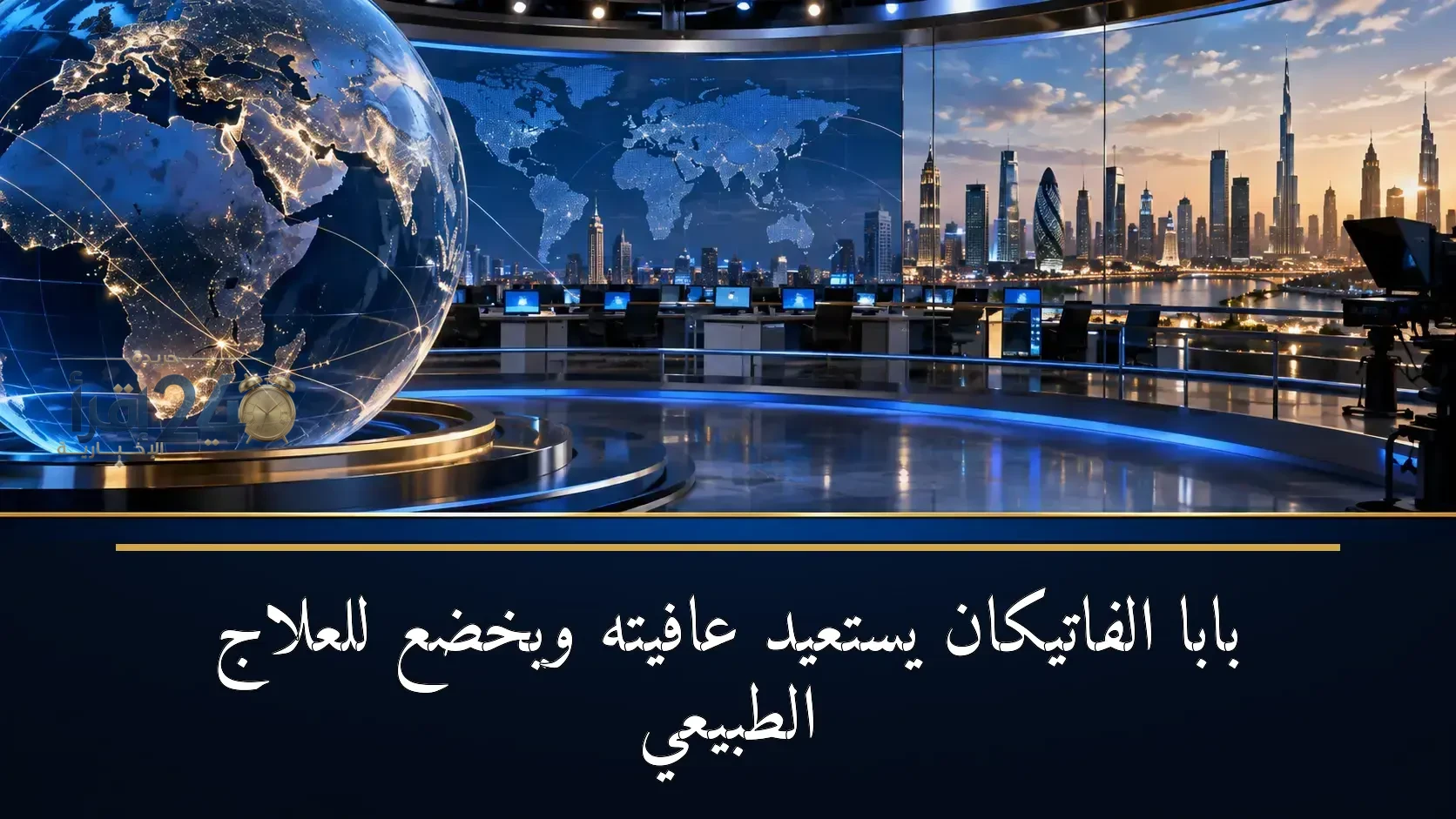 بابا الفاتيكان يستعيد عافيته ويبدأ جلسات العلاج الطبيعي