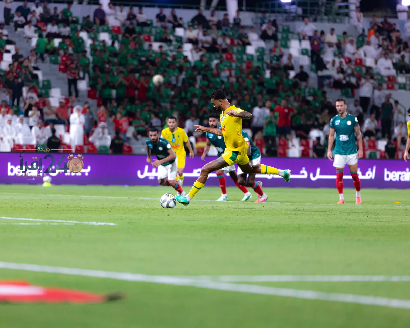 اتفاق يتعثر أمام نادي الخليج في الجولة الثامنة من دوري روشن ويكتفي بالتعادل