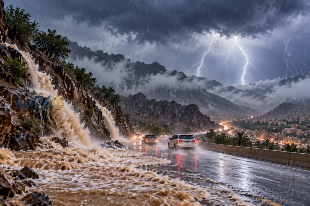 الأرصاد تحذر من أمطار غزيرة وسيول وبرد تشمل أربع مناطق في المملكة مع تنفيذ إجراءات احترازية وتوقعات بزيادة الحالة الجوية