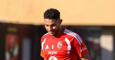 الأهلي ينتظر نتيجة الفحص الطبي للمدافع ياسر إبراهيم من أجل تحديد موعد عودته إلى التدريبات الجماعية