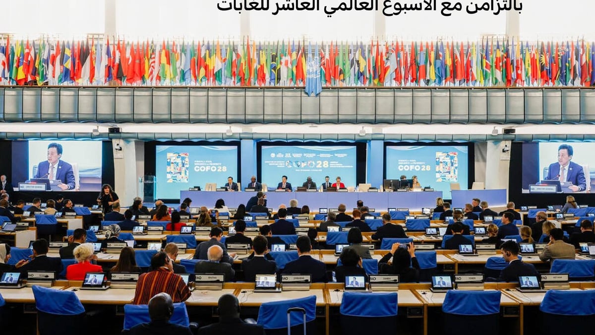 المملكة تعزز الحوار الدولي لحماية واستدامة البيئات الجافة في مؤتمر الغابات بروما لتعزيز التعاون والعمل المناخي