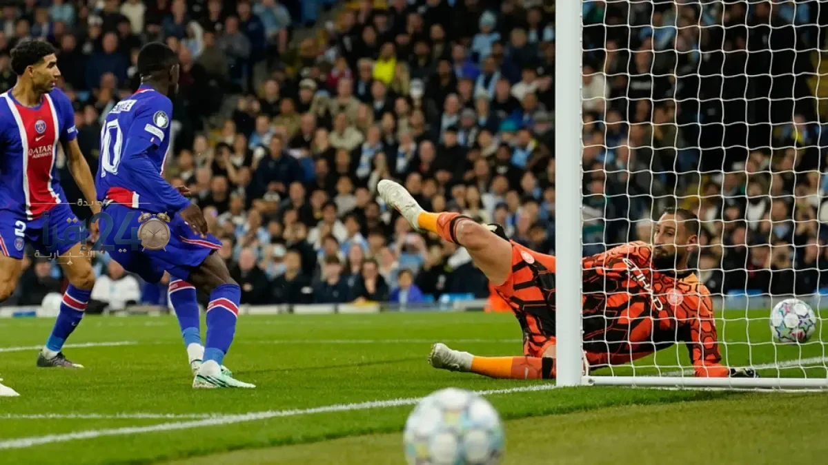 باريس سان جيرمان يحقق فوزًا مثيرًا على مانشستر سيتي 4-2 ويتصدر مجموعته في دوري أبطال أوروبا