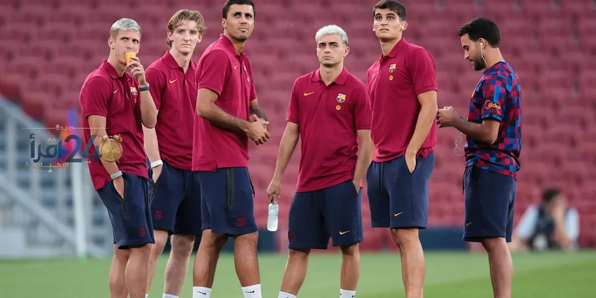 برشلونة يسارع الزمن لتجديد عقد ثنائي الفريق قبل فوات الأوان