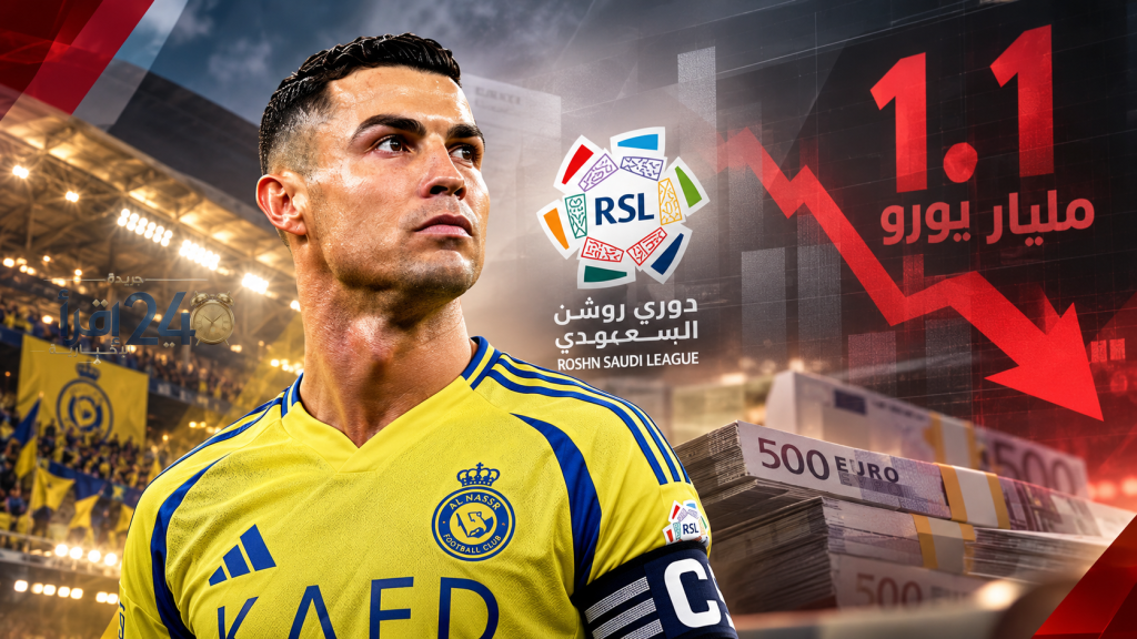فاتورة رواتب دوري روشن تتجاوز مليار يورو ورونالدو يتصدر بنسبة 23.9%