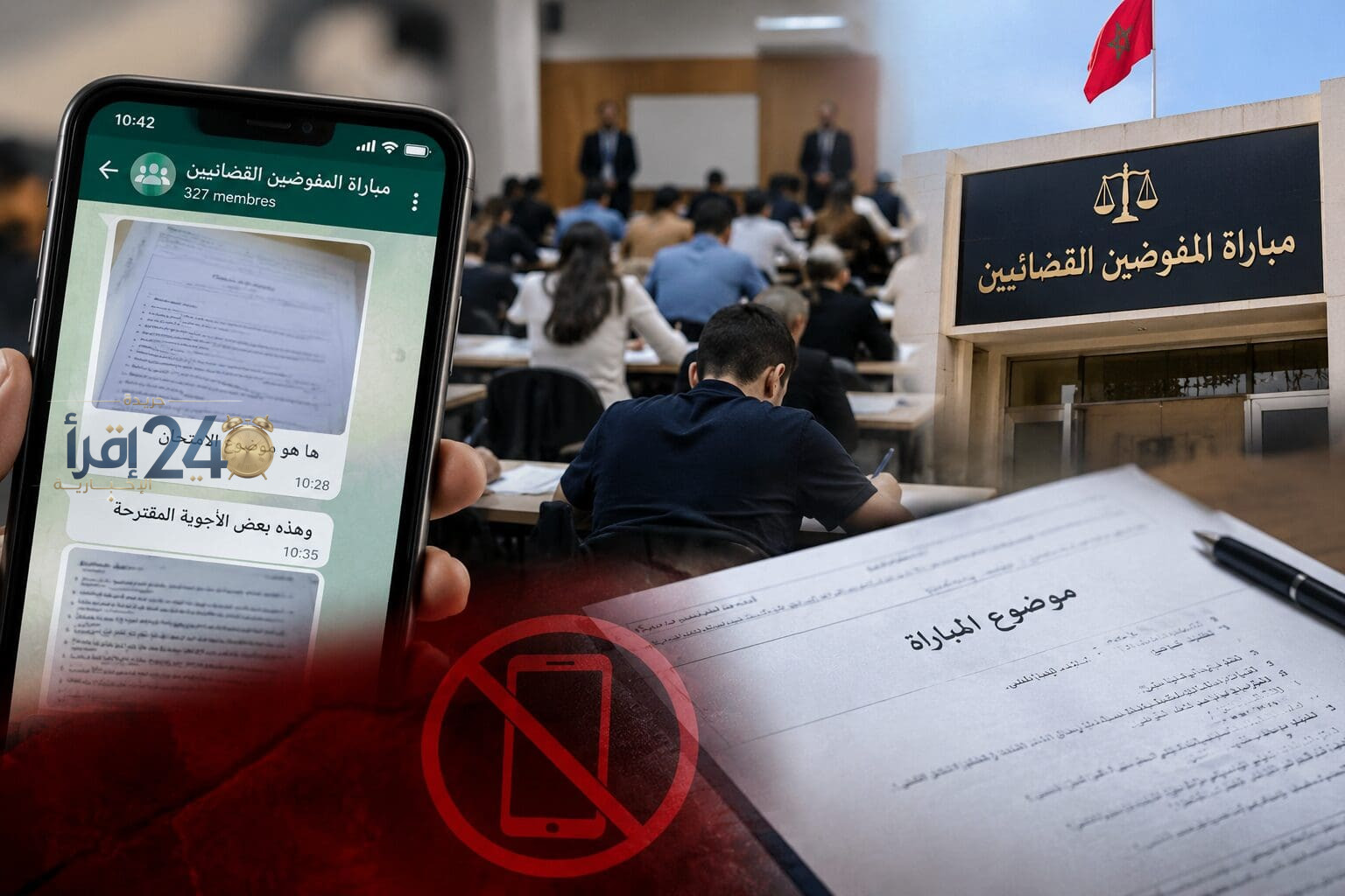 فضيحة تسريبات مباراة المفوضين القضائيين تثير جدلا واسعا حول تكافؤ الفرص