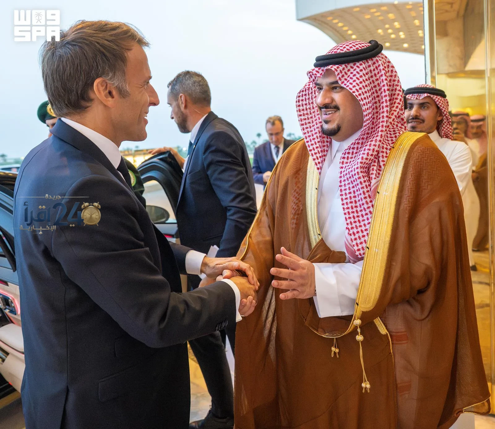 ماكرون يغادر الرياض بعد زيارة تاريخية للمملكة العربية السعودية لتعزيز العلاقات والتعاون الإقليمي