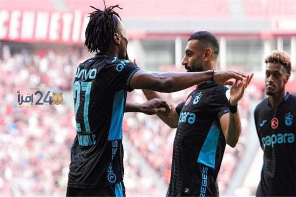 محمد صلاح يحتفل بثلاثية مميزة أمام سامسون في مباراة طرابزون ويشعل حماس الجماهير