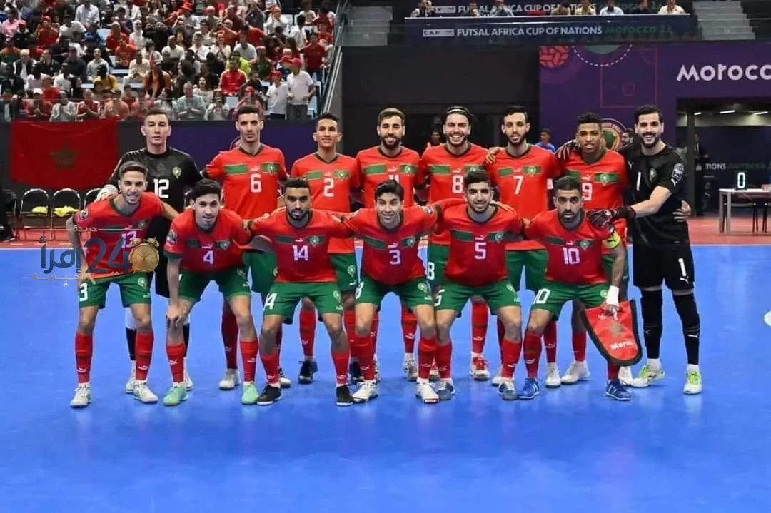موعد المباراة النهائية لأسود الفوتسال أمام أنغولا في صباح أكادير