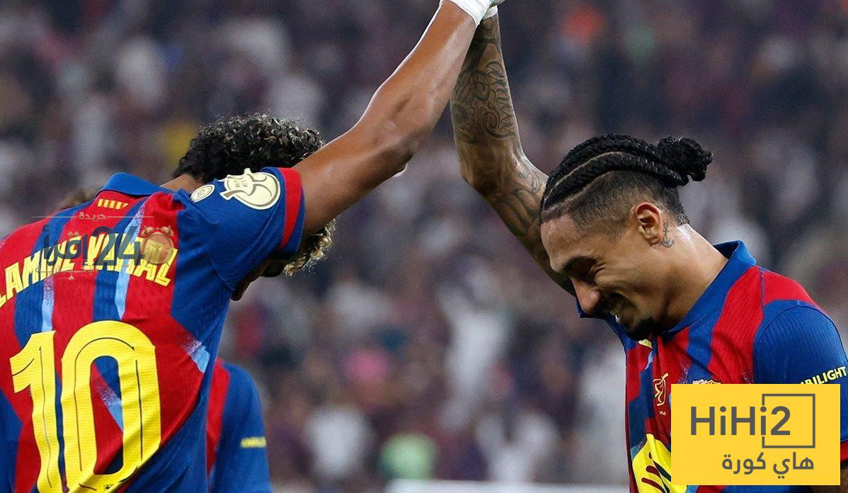 يا مال ورافينيا يتسمران في صدارة سباق الأرقام الأوروبية بحصيلة 17 مساهمة لكل منهما